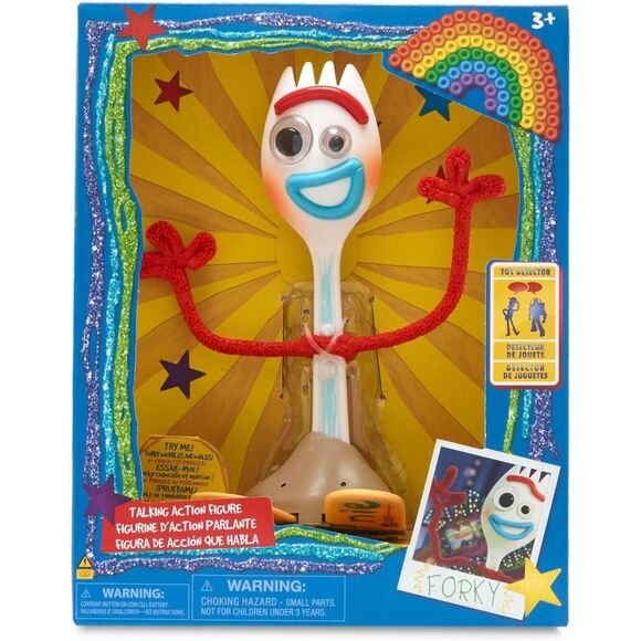 Disney Toy Story Talking Forky Action Figure with Sounds and Movie Phrases - Picture 2 of 6